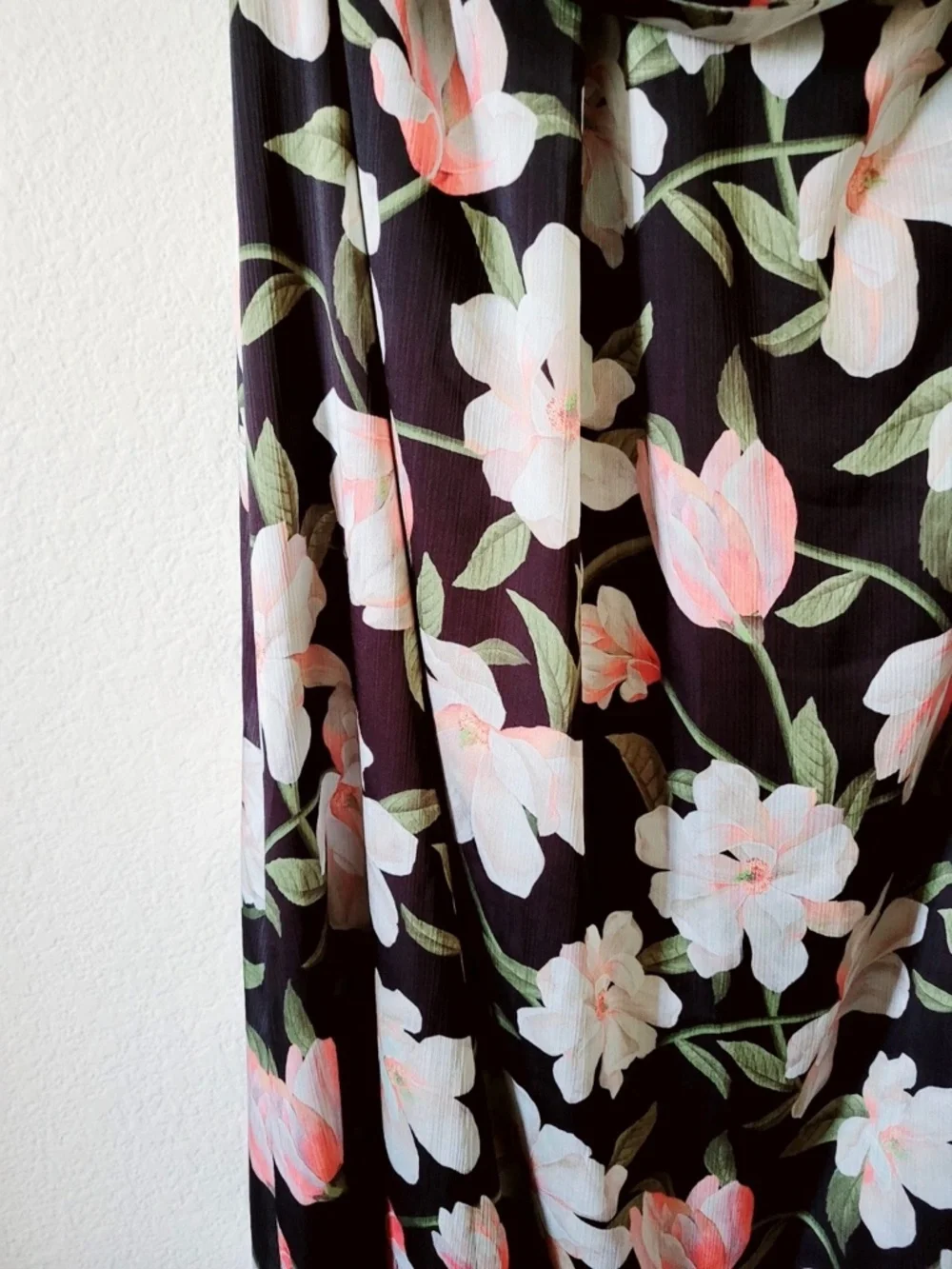 Sachin & Babi Floral Ebony Garden Kayla Halter Gown - Picture 6 of 11
